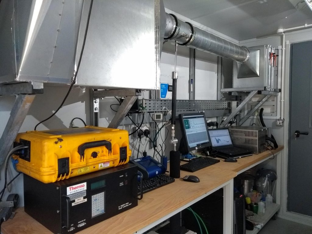 Instruments in a laboratory